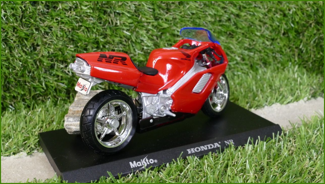 Model Replika Maisto Motorka 1:18 - Honda NR - Viz Popis