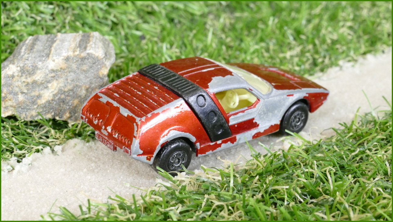 Autíčko Matchbox Superfast No. 41 Siva Spyder (Lesney)