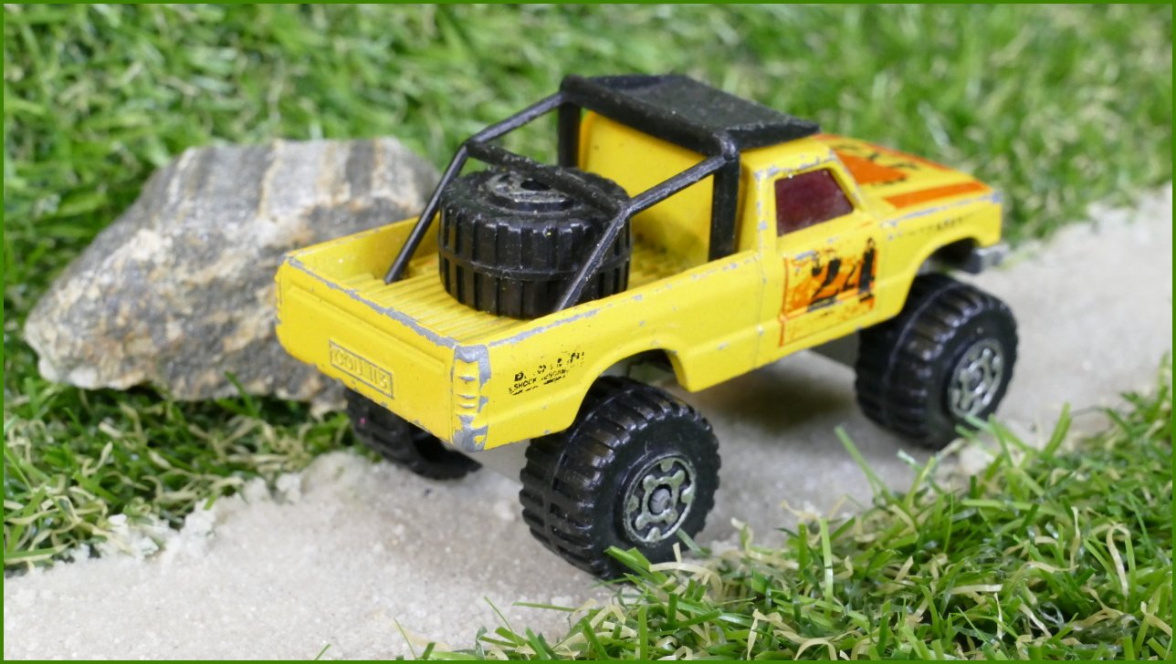 Autíčko Matchbox 4x4 Open Back Truck (Lesney)