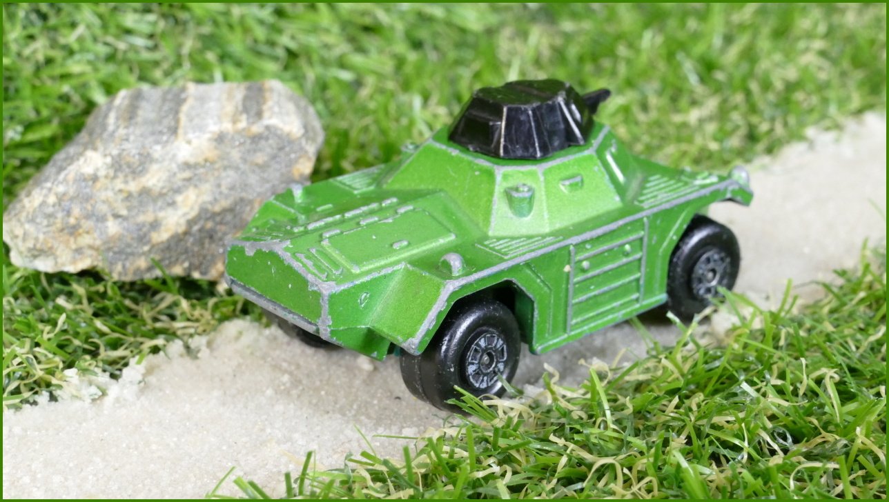 Autíčko Matchbox Rolamatics No.73 Weasel (Lesney)