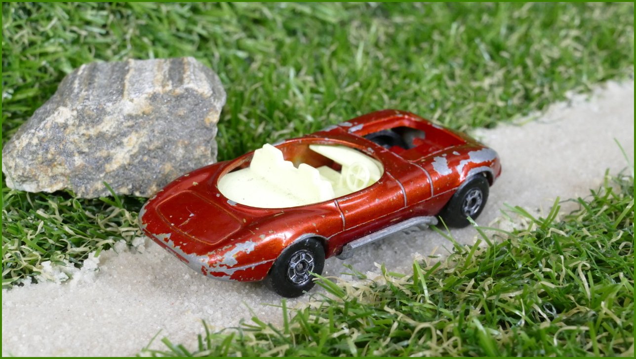 Autíčko Matchbox No.36 Hot Rod Draguar (Lesney) - špatné nápravy