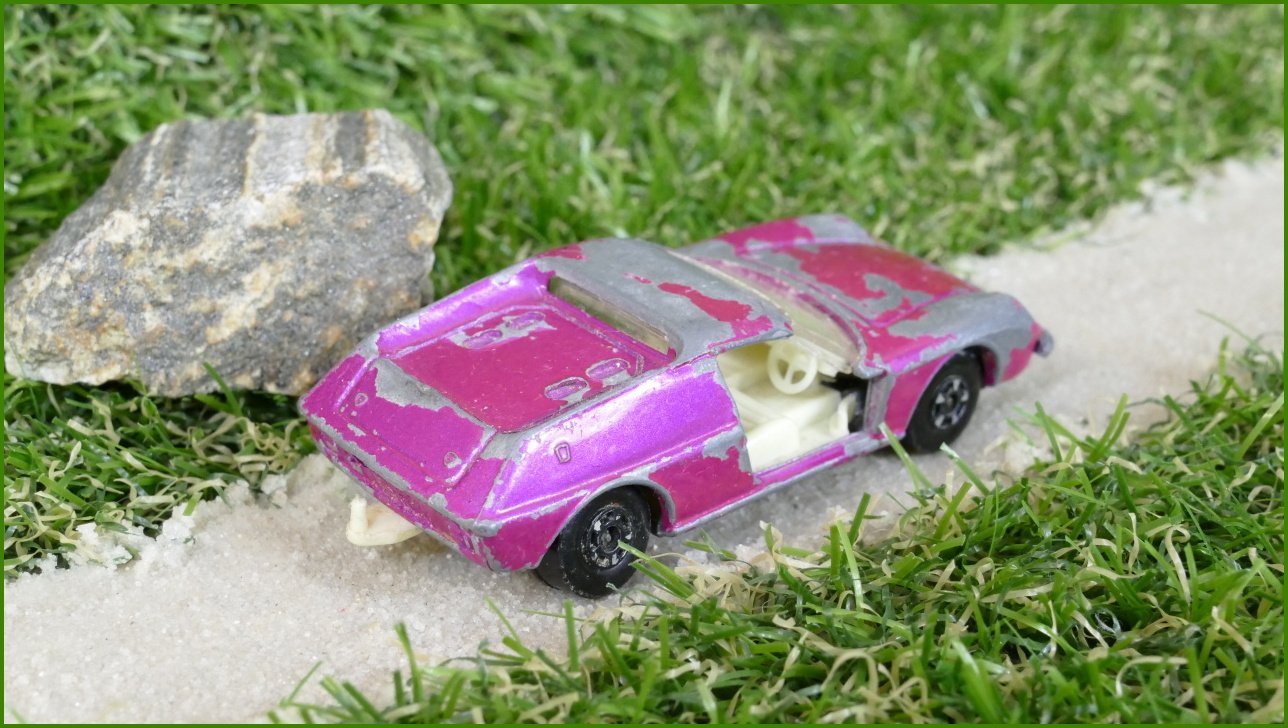 Autíčko Matchbox No.5 Lotus Europa (Lesney) - vadný