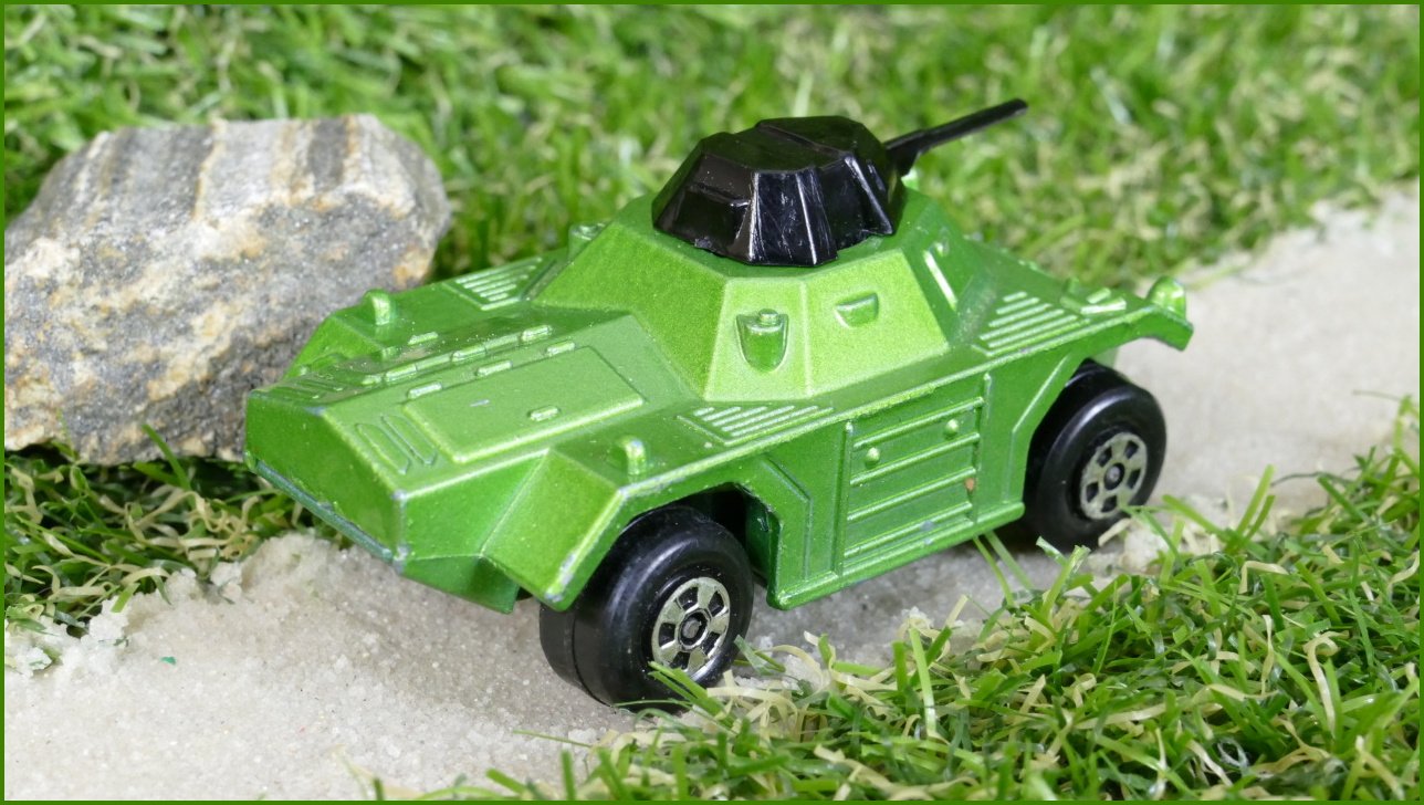 Autíčko Matchbox Rolamatics No.76 - Weasel (Lesney)