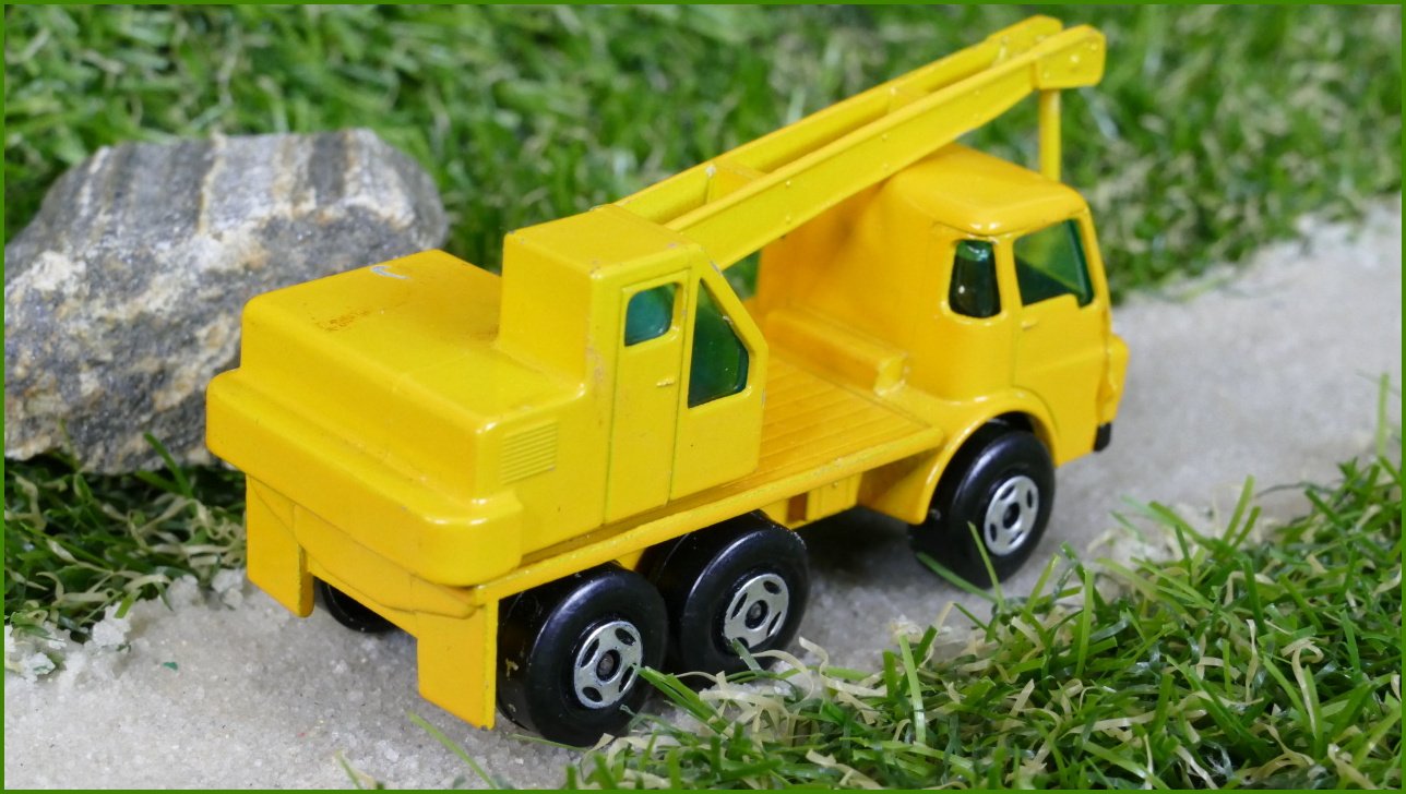 Model Autíčka Matchbox No.63 Dodge Crane Truck (Lesney)