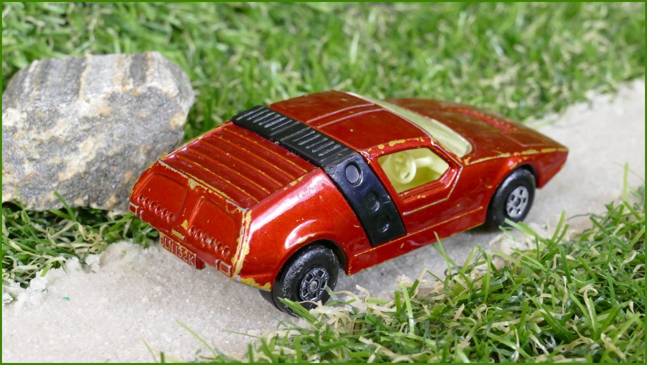 Model Autíčka Matchbox Superfast No.41 Siva Spyder (Lesney)
