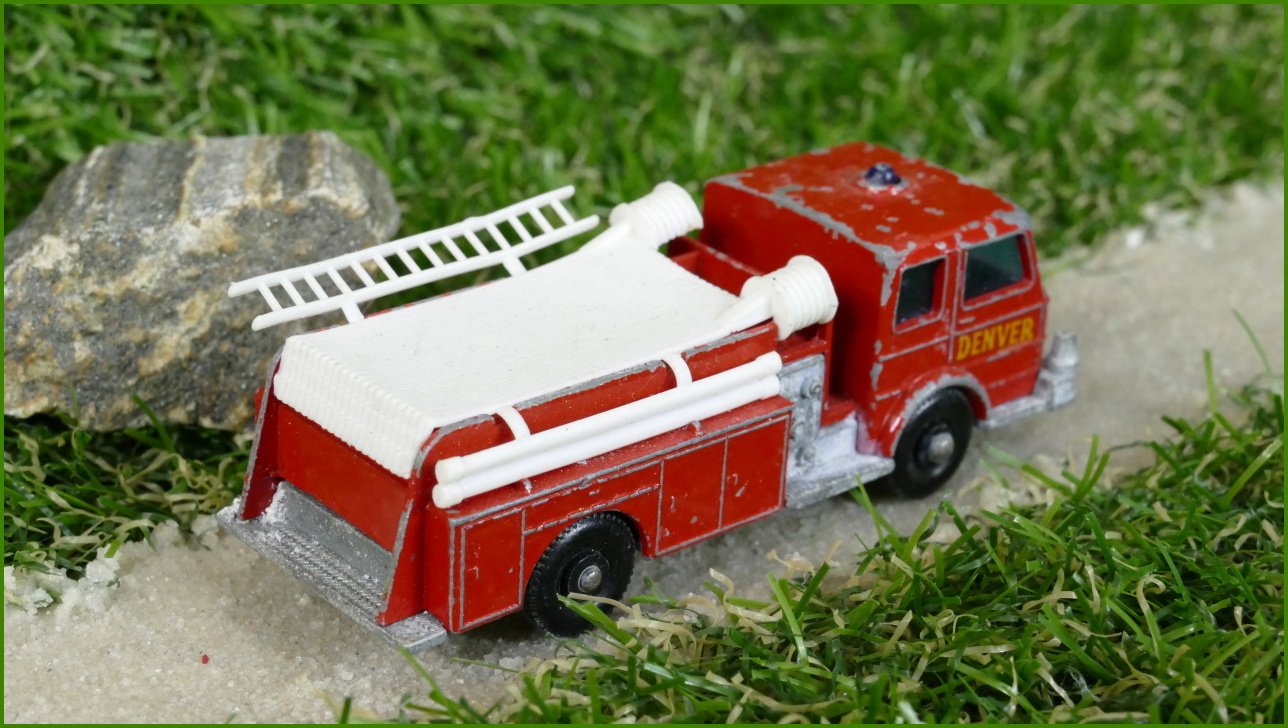 Model Autíčka Matchbox No.29 - Fire Pumper Truck (Lesney)
