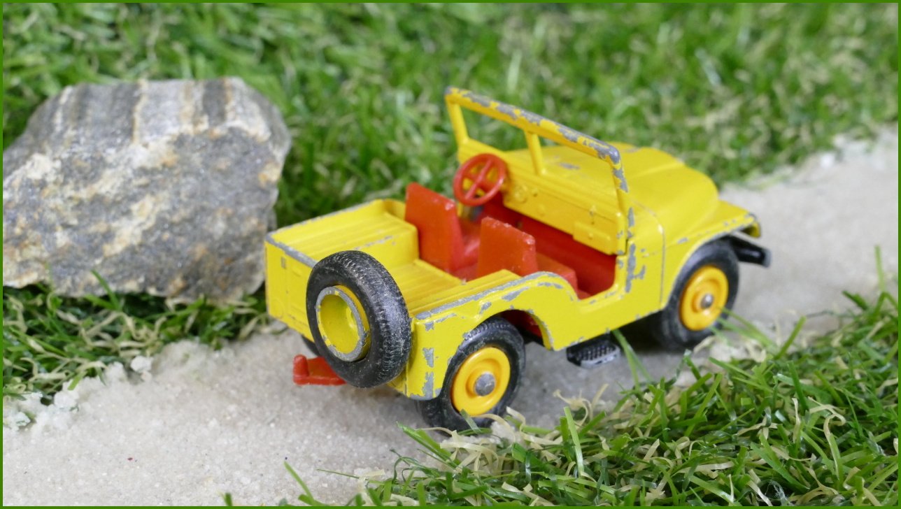 Model Autíčka Matchbox No.72 - Jeep (Lesney) 