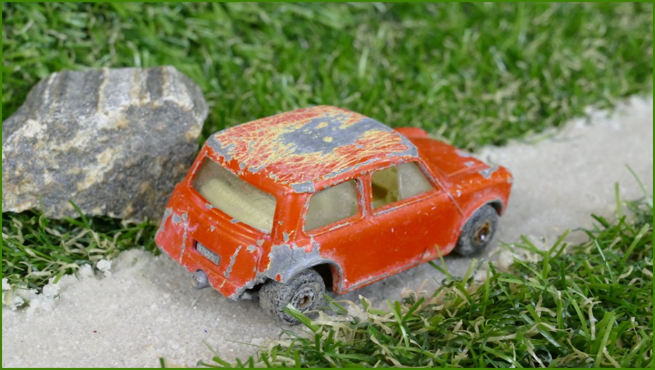 Model Autíčka Matchbox Superfast No.29 - RAcing Mini (Lesney) - vady