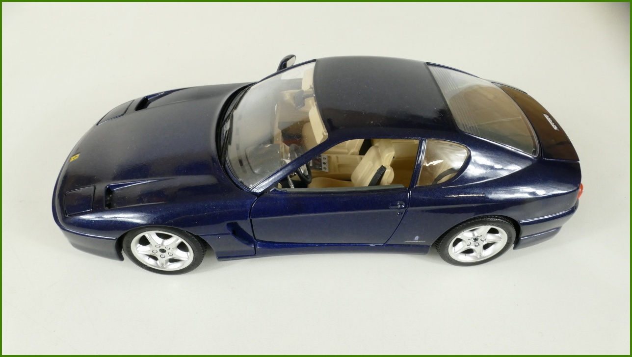 Kovový Model Bburago 1:18 - Ferrari 456 GT (1992) - Viz Popis