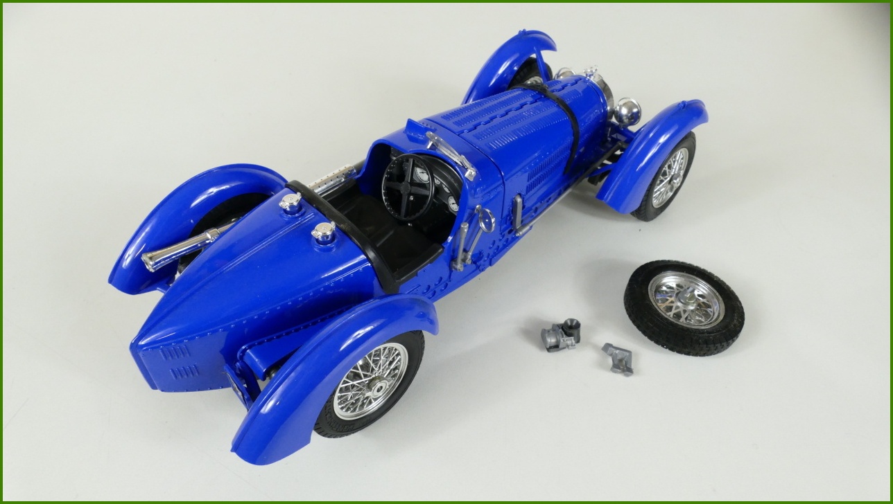 Kovový Model Bburago 1:18 - Bugatti Type 59 (1934) - Viz Popis