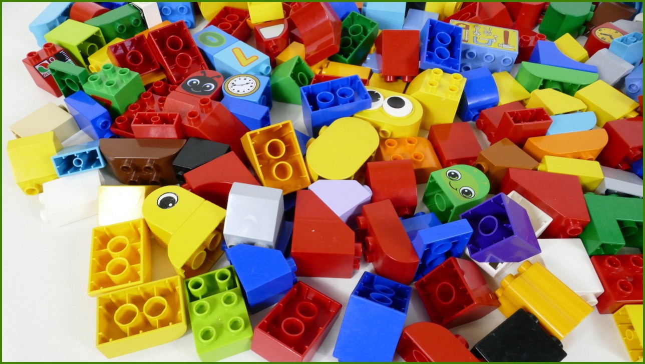 Lego® Duplo® Kostky Tvary 1,8 KG