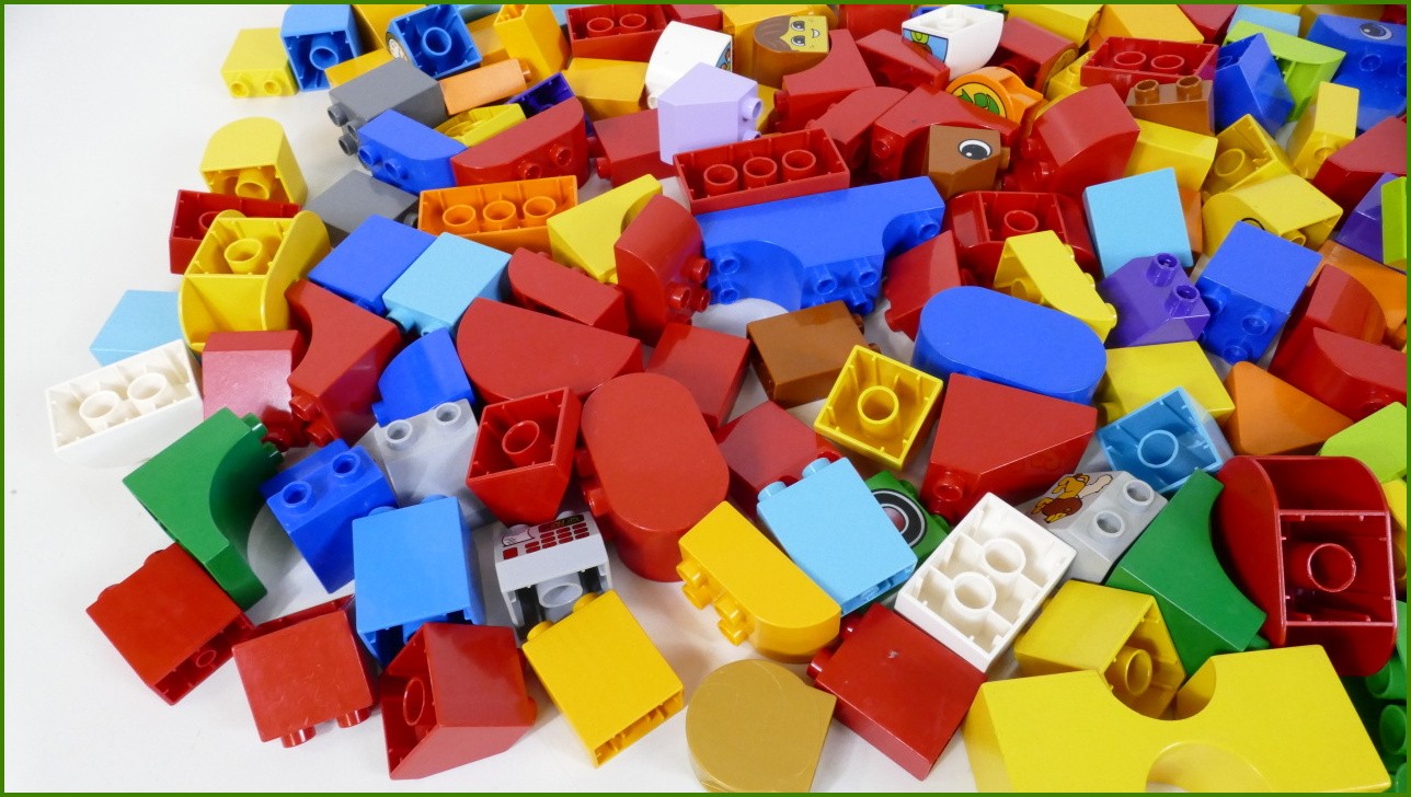 Lego® Duplo® Kostky Tvary 1,75 KG