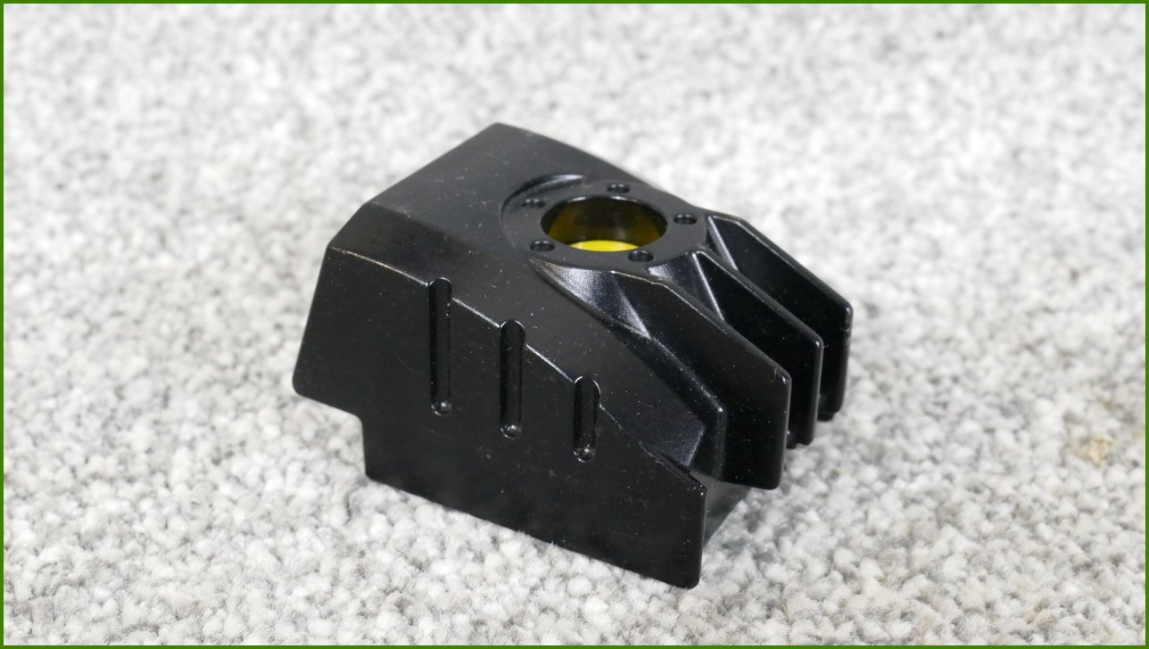 Lego® Duplo® Toolo® Kostka 2x2 - Černá (Baterka s Terčem)