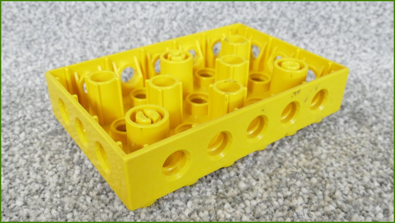 Lego® Duplo® Toolo® Destička 4x6 Žlutá