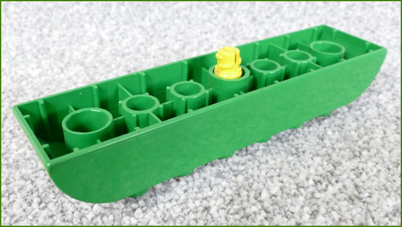 Lego® Duplo® Toolo® Kostka 2x8 Zelená Zaoblená