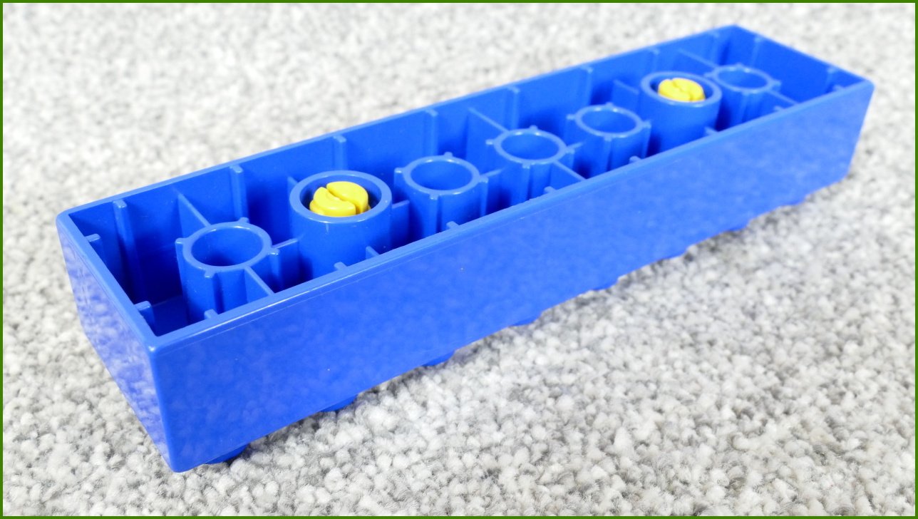 Lego® Duplo® Toolo® Kostka 2x8 Modrá