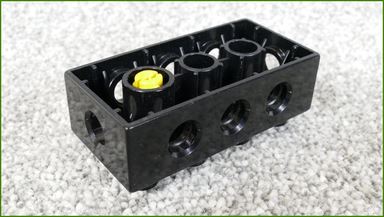 Lego® Duplo® Toolo® Kostka 2x4 Černá