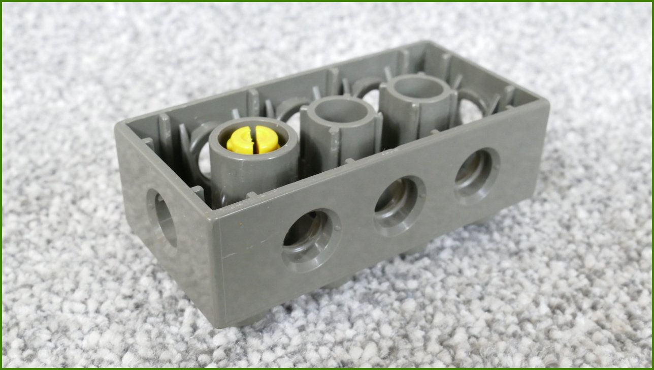 Lego® Duplo® Toolo® Kostka 2x4 Hnědošedá