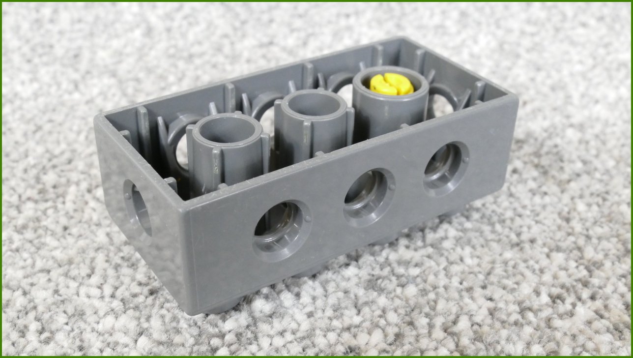 Lego® Duplo® Toolo® Kostka 2x4 Tmavě Šedá