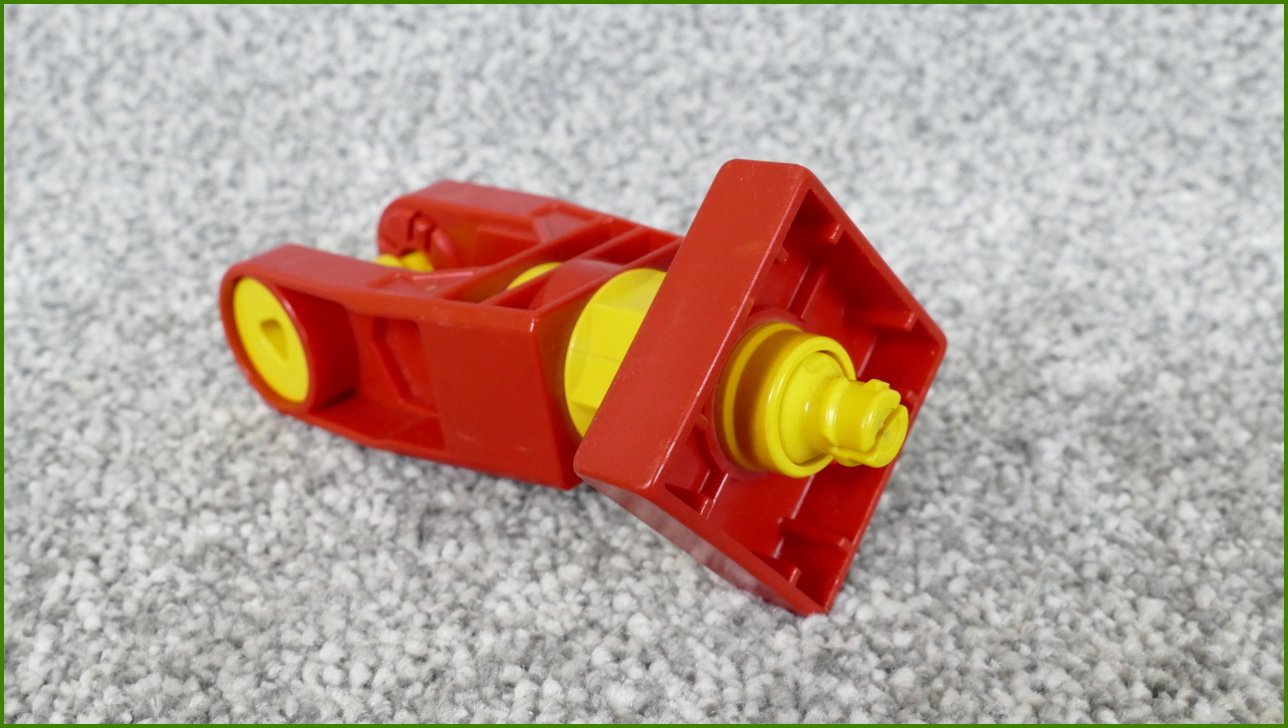 Lego® Duplo® Toolo® Otočná Červená Kostka s Připojeními
