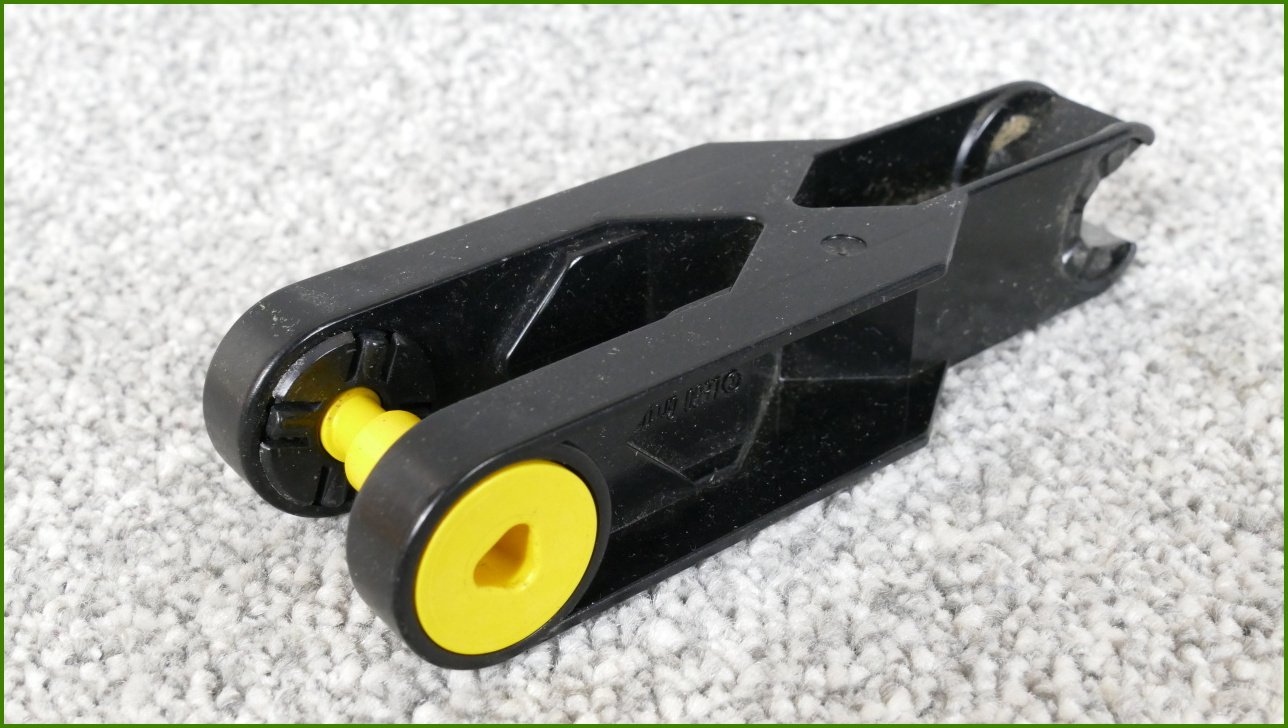 Lego® Duplo® Toolo® Kostka 2x6 Černá s Připojením