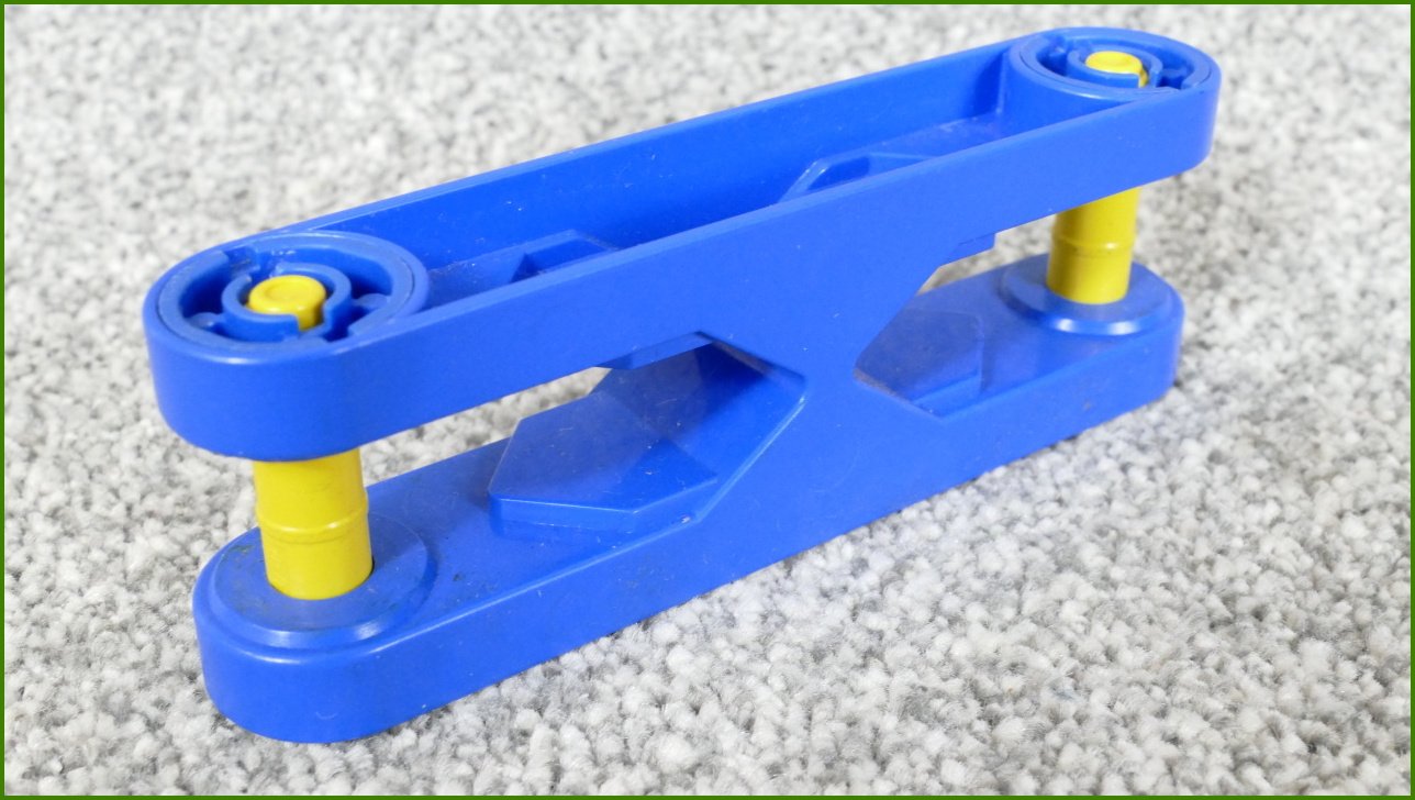 Lego® Duplo® Toolo® Kostka 2x6 Modrá s Připojením