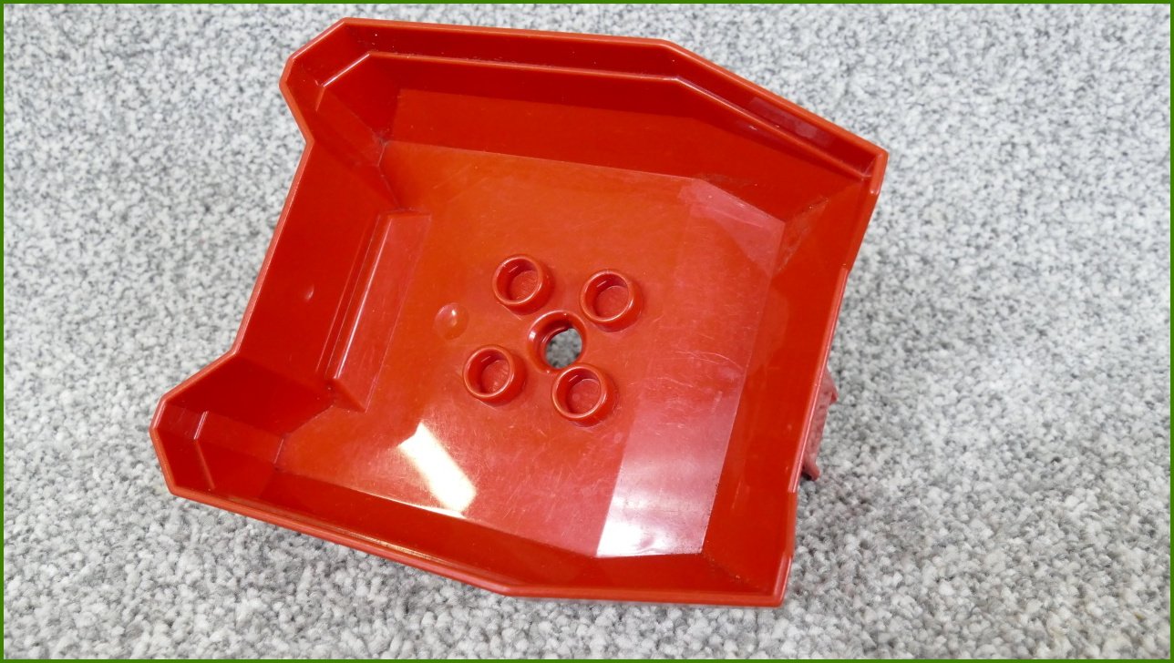 Lego® Duplo® Toolo® Korba Červená - Připojení Spodní