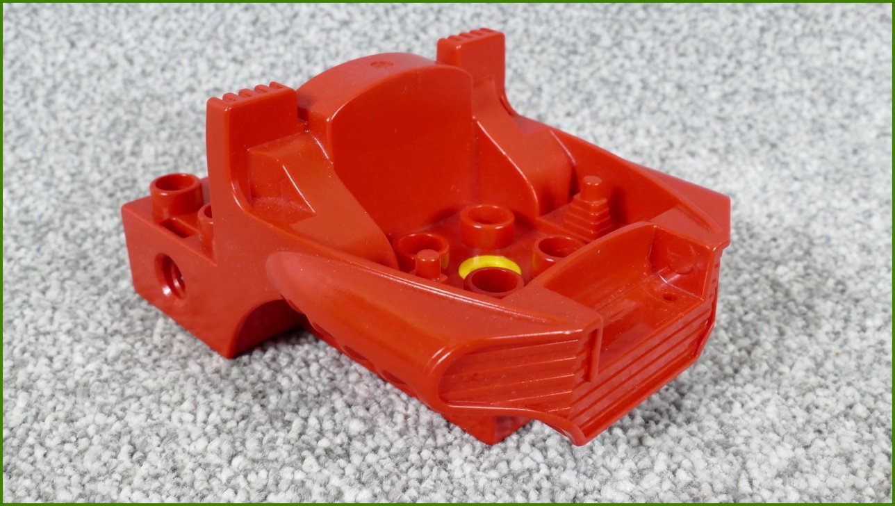 Lego® Duplo® Toolo® Červená Kabina bez Skla