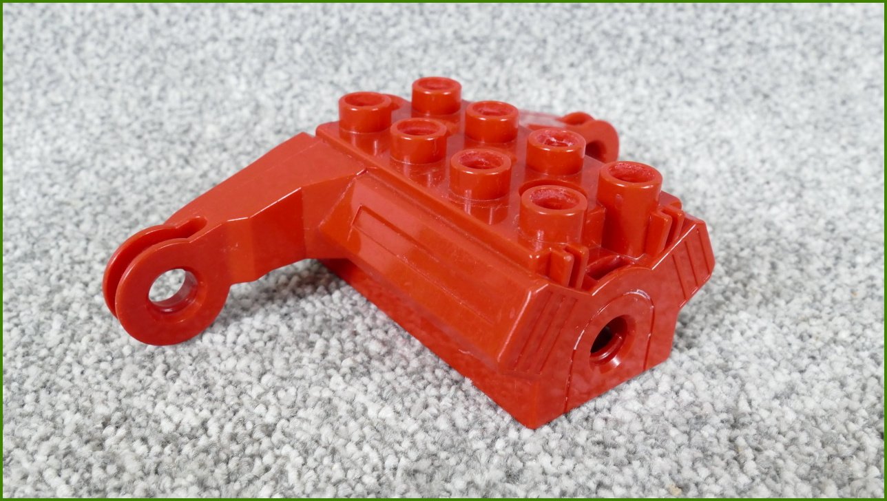Lego® Duplo® Toolo® Motorová Část Červená