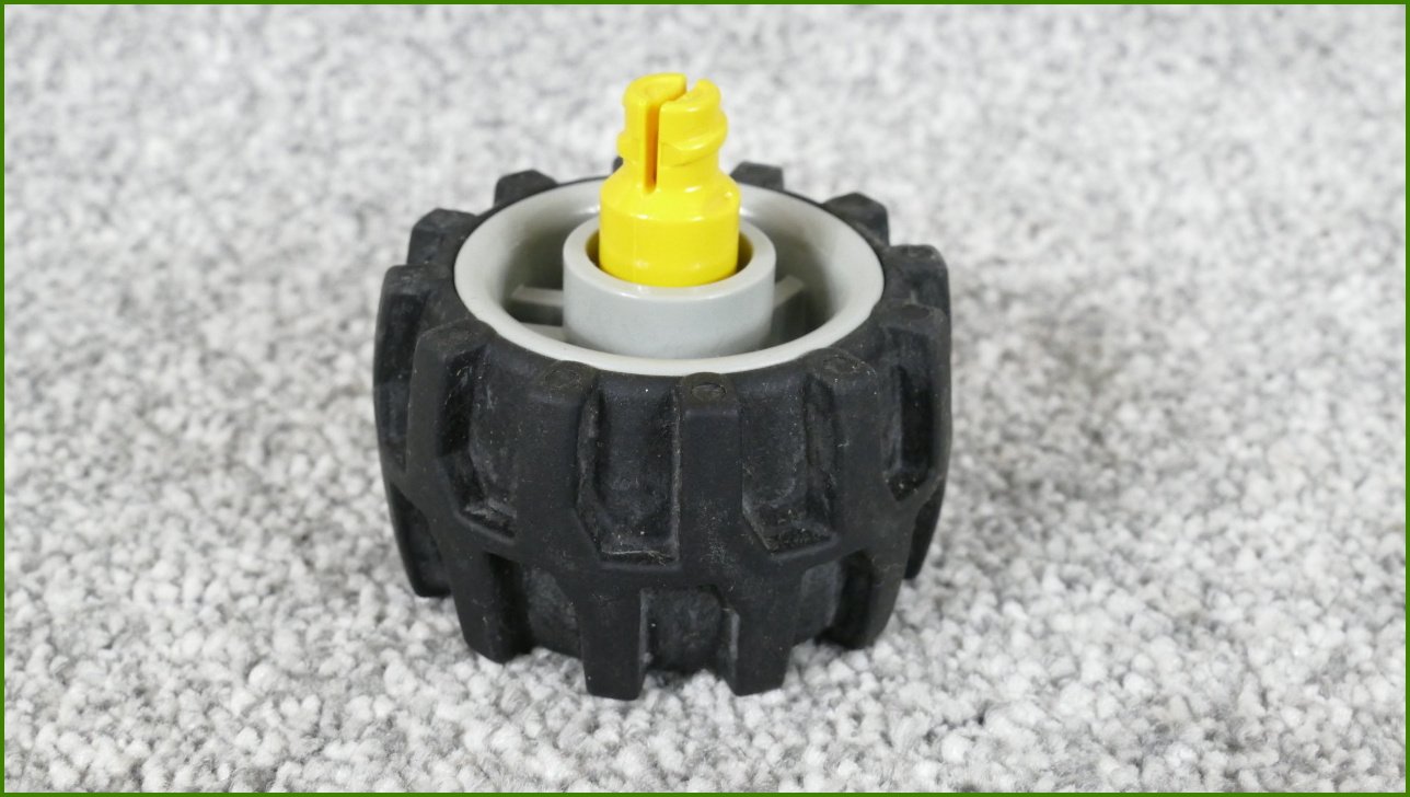 Lego® Duplo® Toolo® Kolo Toolo - Světle Šedý Disk - Terénní