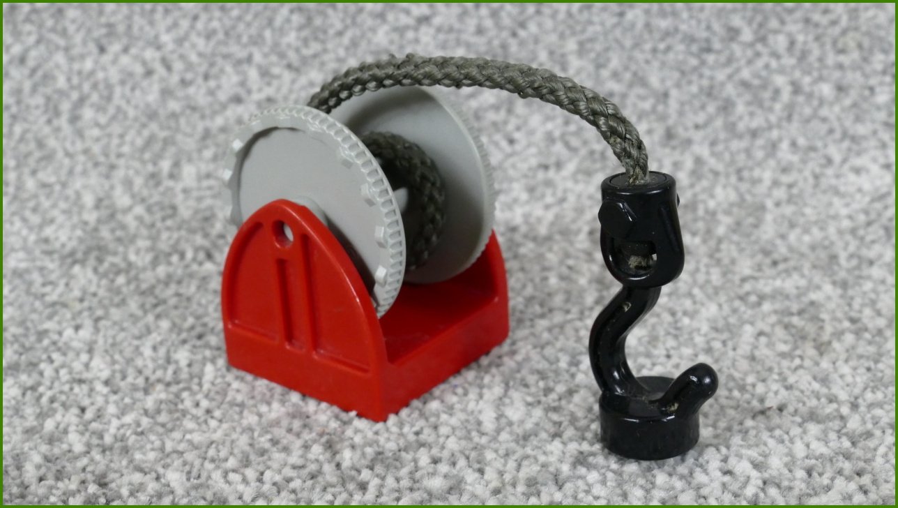 Lego® Duplo® Naviják Široký - Červený Podstavec