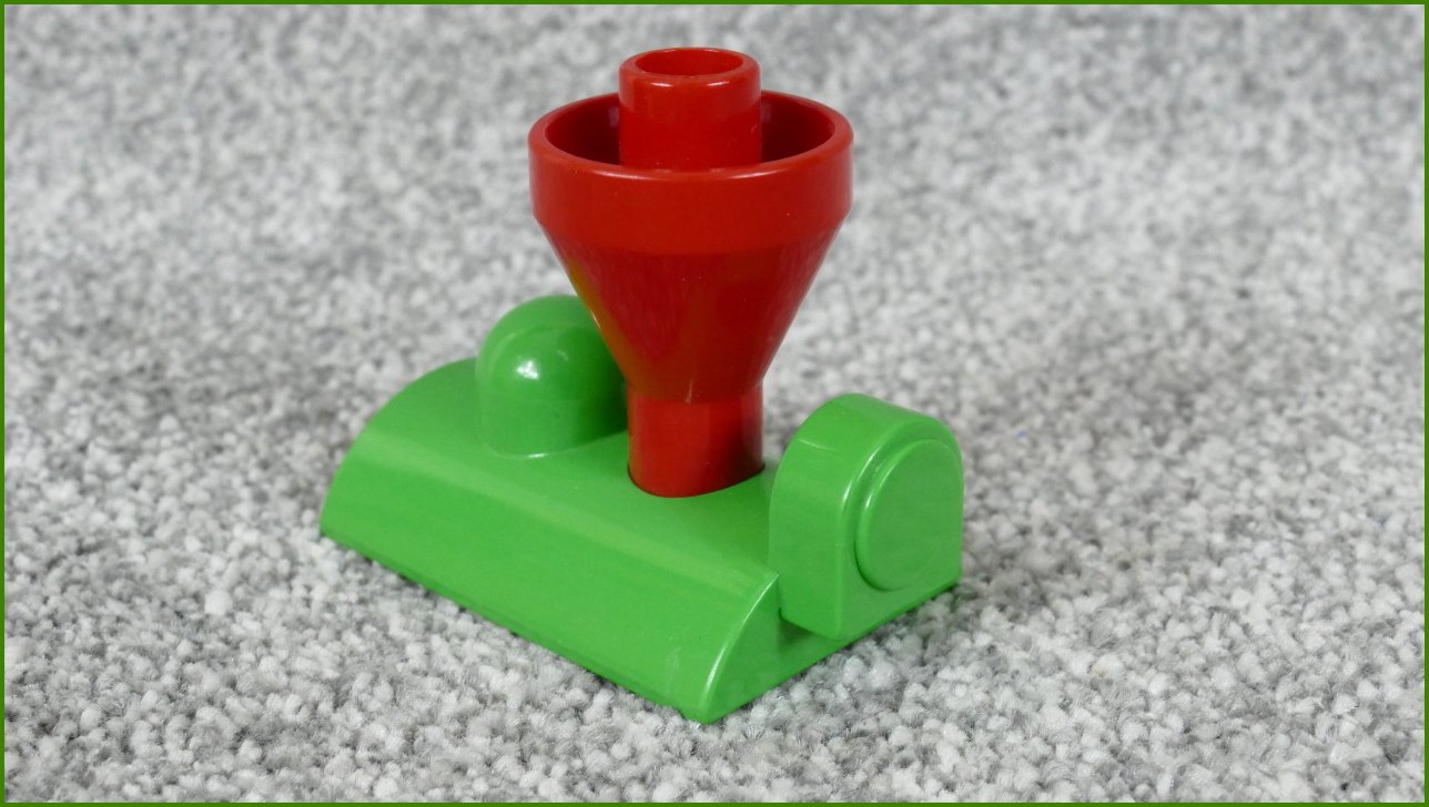 Lego® Duplo® Komín Pro Mašinky Zelený/Červený 2x3