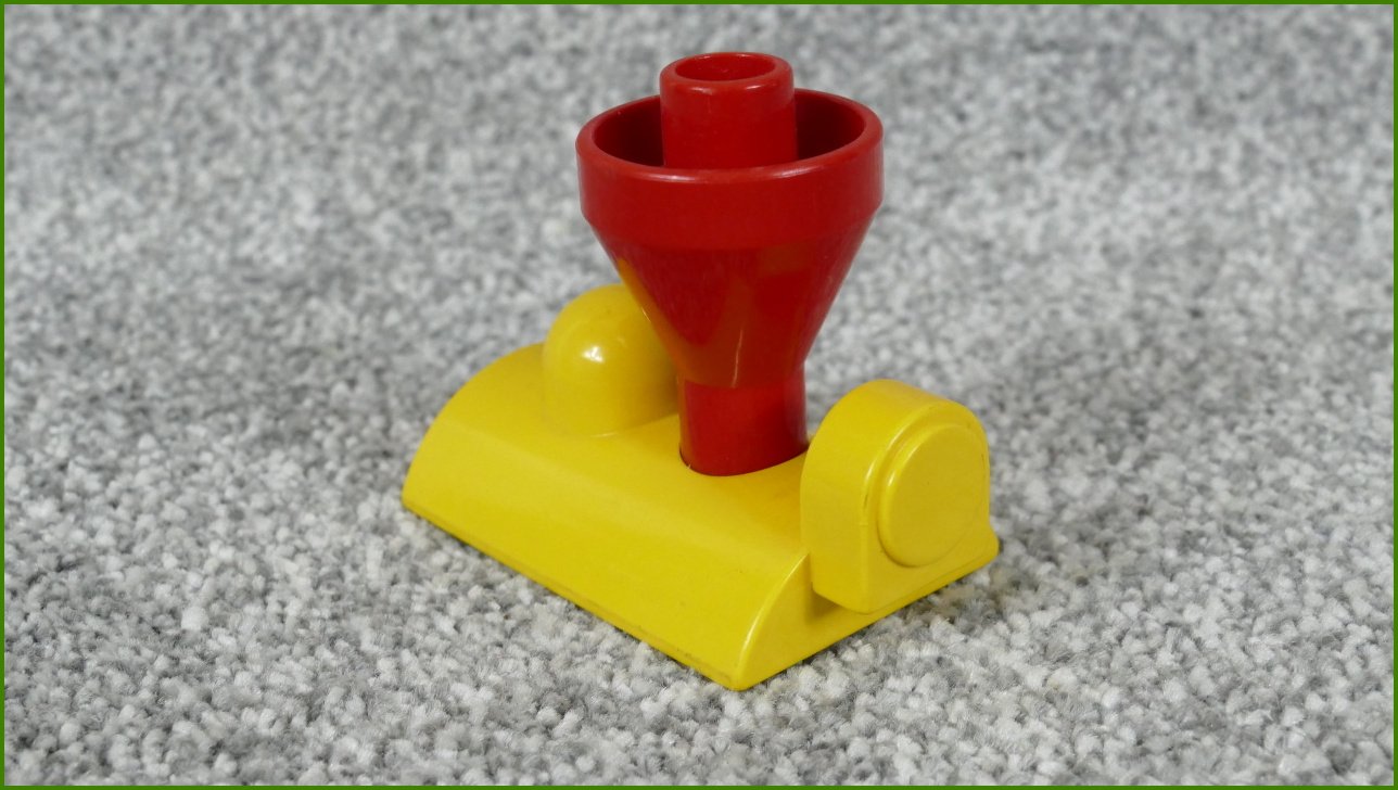 Lego® Duplo® Komín Pro Mašinky Žlutý/Červený 2x3