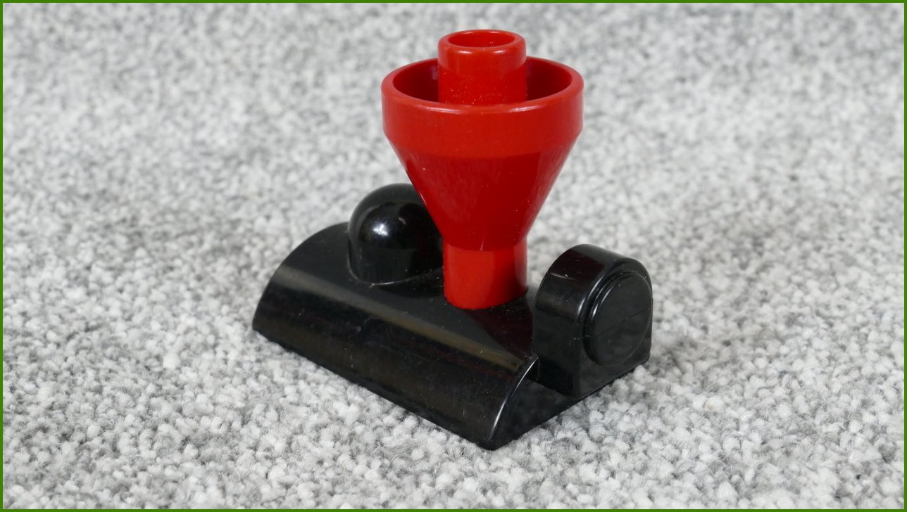 Lego® Duplo® Komín Pro Mašinky Černý/Červený 2x3