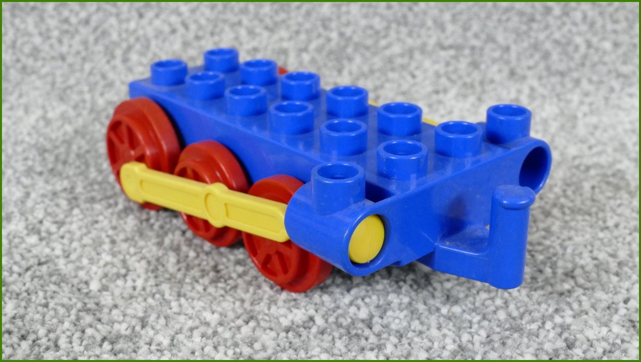 Lego® Duplo® Podvozek Ruční Mašinky Modrý