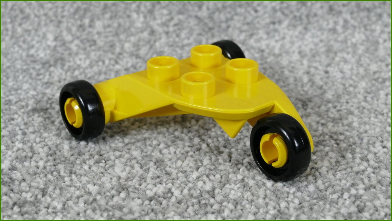 Lego® Duplo® Podvozek Letadla/Vrtulníku Žlutý