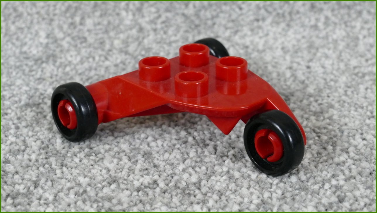 Lego® Duplo® Podvozek Letadla/Vrtulníku Červený