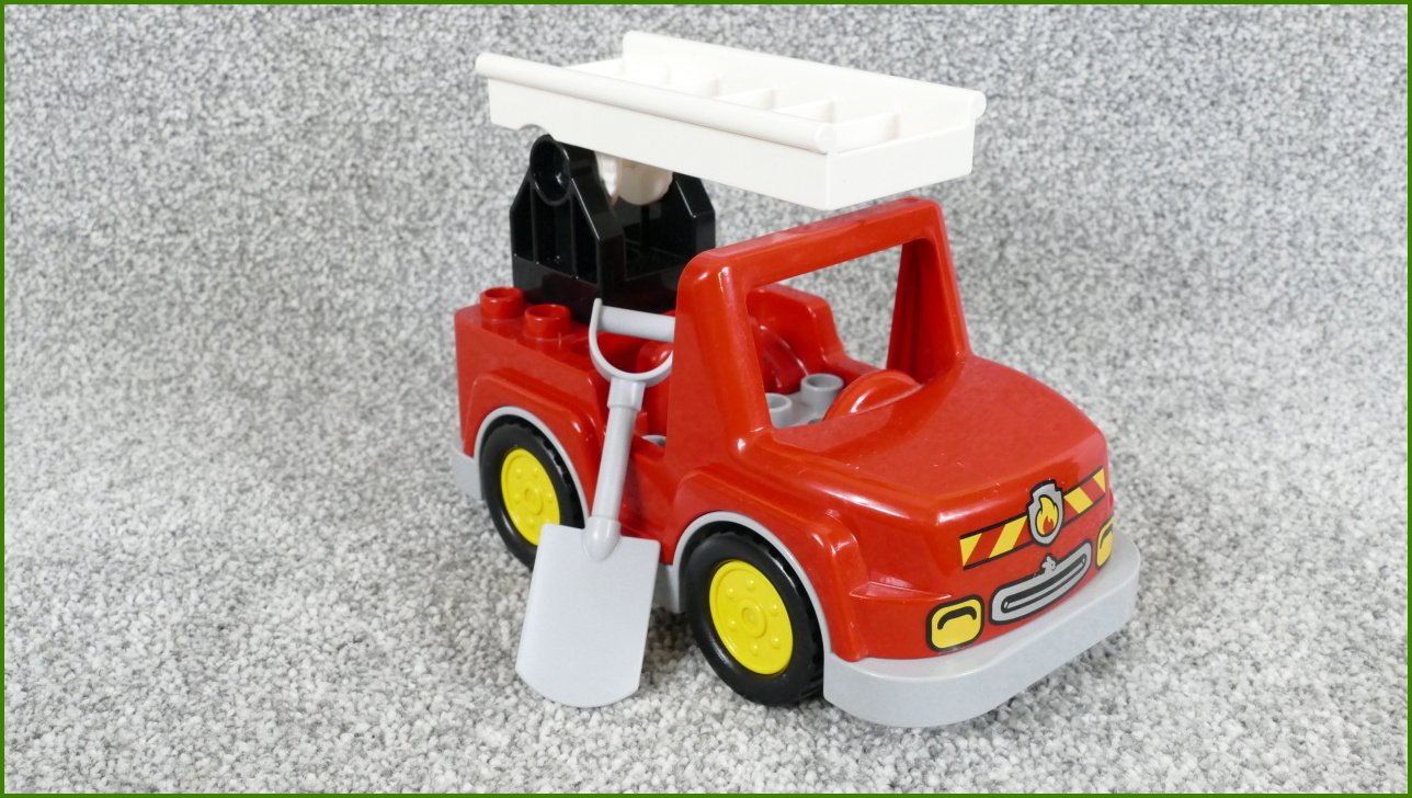 Lego® Duplo® Hasičské Větší Osobní Auto se Žebříkem