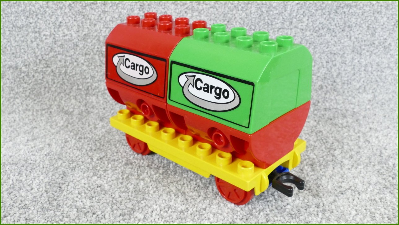 Lego® Duplo® Vagon Nákladní Cargo - Žlutý Podvozek