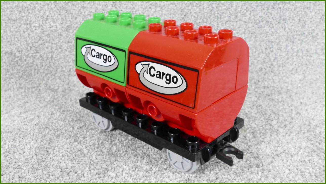 Lego® Duplo® Vagon Nákladní Cargo - Černý Podvozek