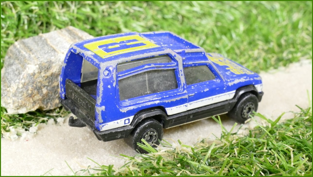 Model Autíčka Matchbox Lesney Matra Rancho - zdeformovaná skla