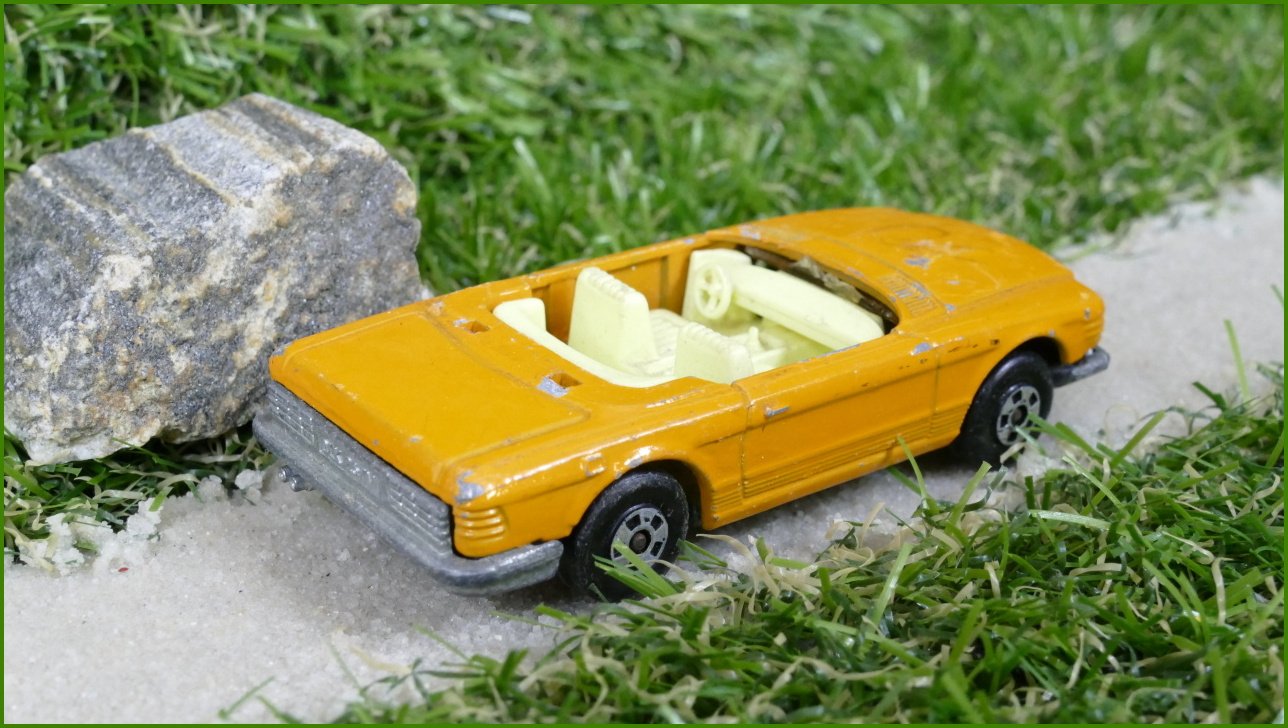 Model Autíčka Matchbox Lesney No.6 - Mercedes 350SL