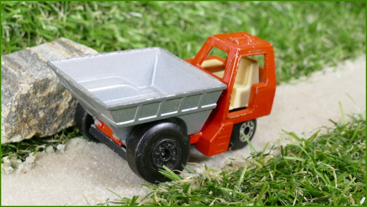 Model Autíčka Matchbox Lesney No.26 - Site Dumper - horší nápravy