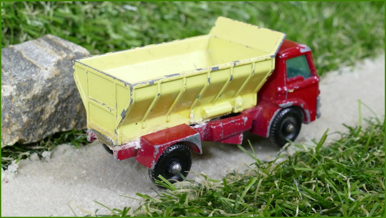 Model Autíčka Matchbox Lesney No.70 - Grit-Spreading Truck