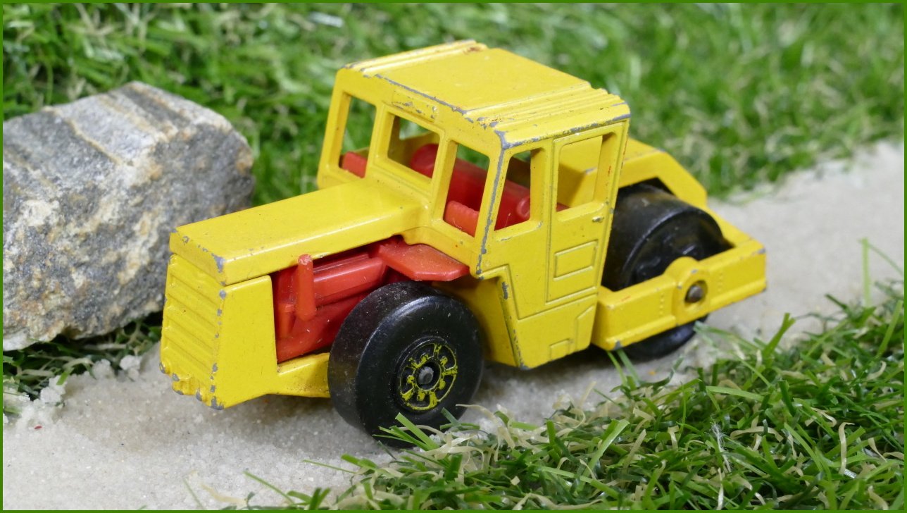 Model Autíčka Matchbox Lesney No.72 - Bomag Road Roller