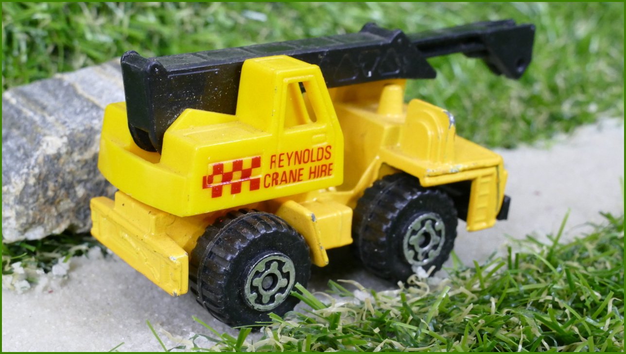 Autíčko Matchbox (Thailand) Mobile Crane - bez háku