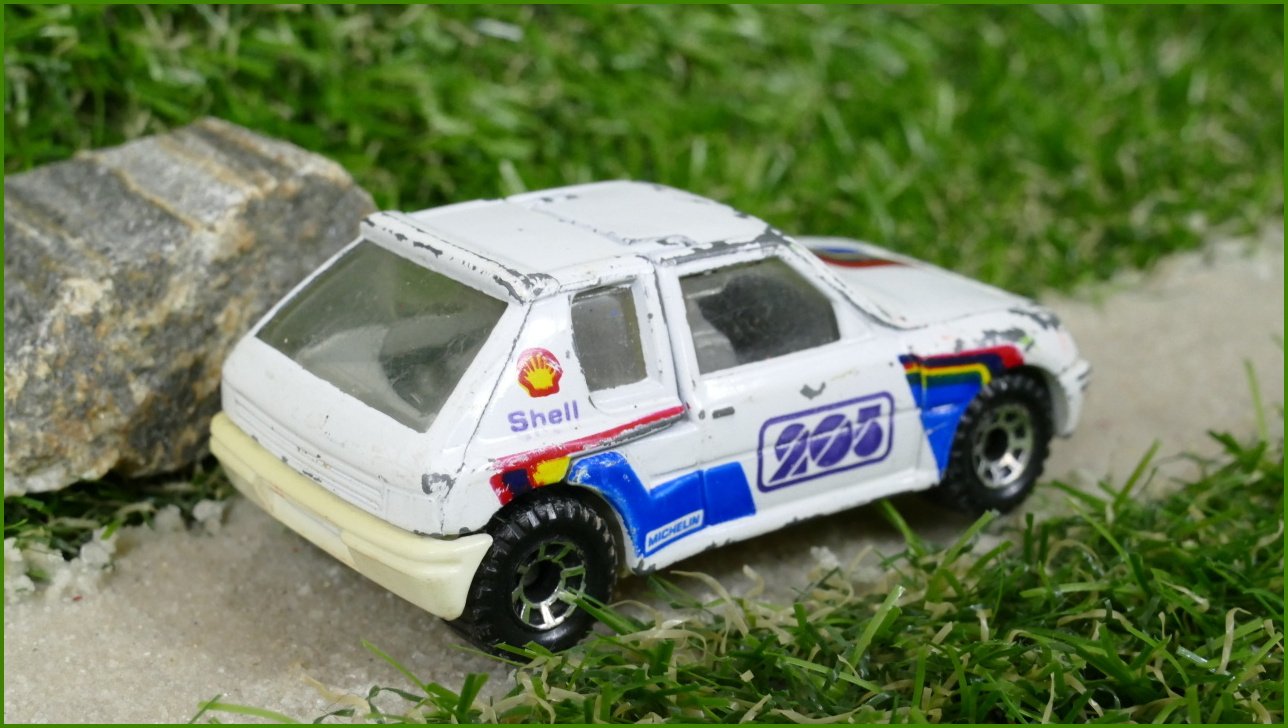 Autíčko Matchbox (China) Peugeot 205 Turbo 16