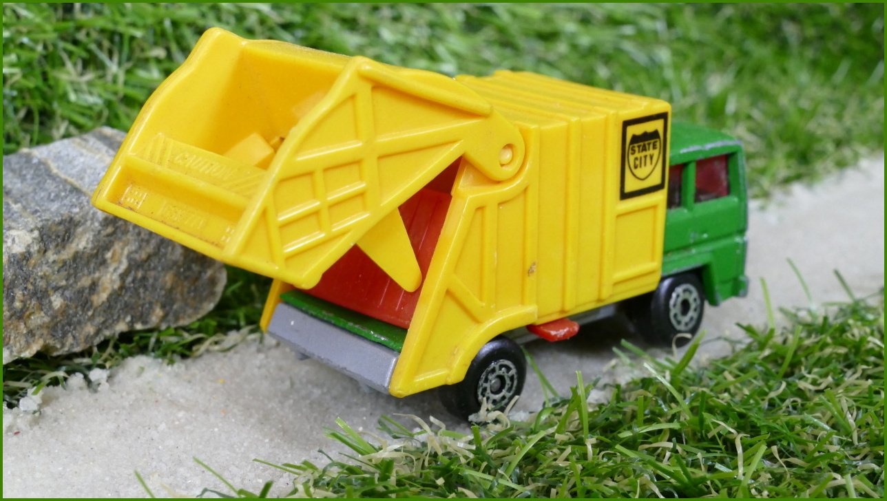 Autíčko Matchbox (China) Refuse Truck