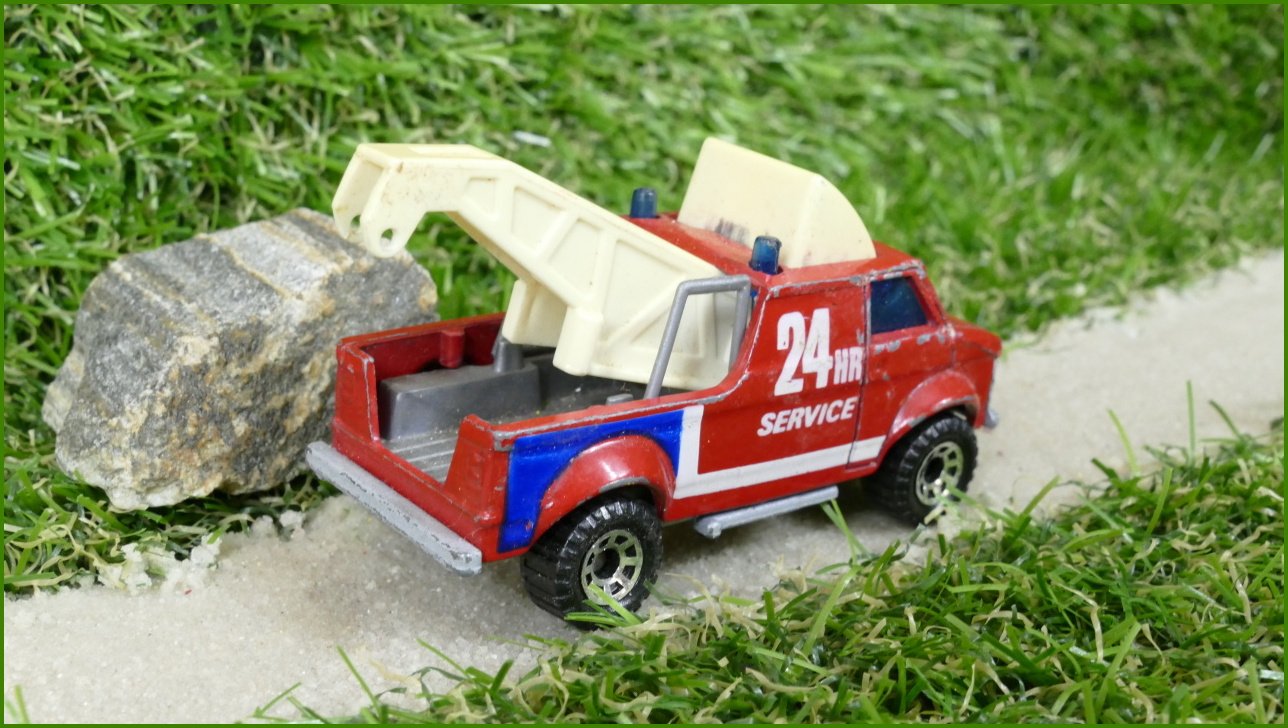 Autíčko Matchbox (China) Breakdown Van - bez háku
