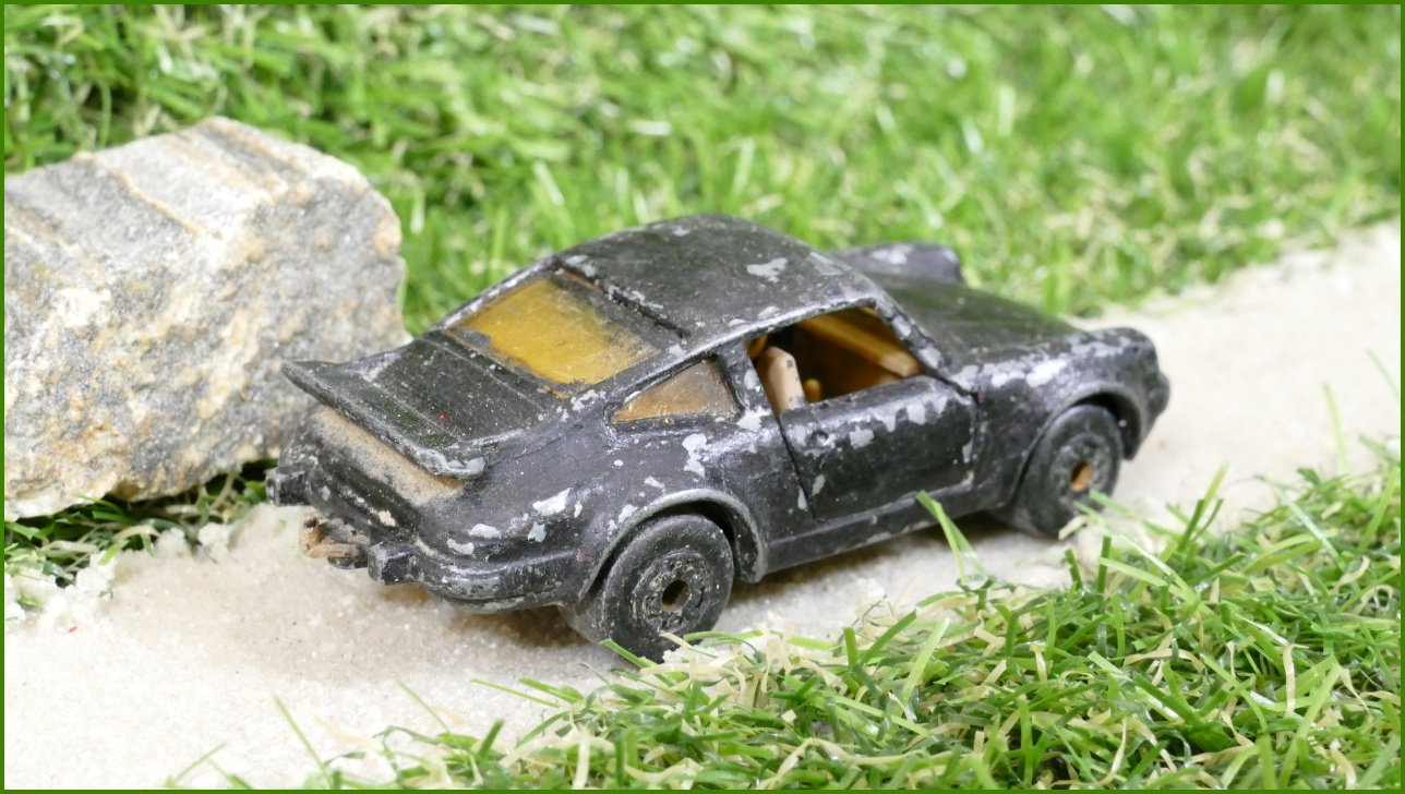 Matchbox Autíčko Angličák (Macau) Porsche Turbo - nabarvený